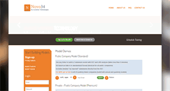 Desktop Screenshot of novo34.com