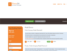 Tablet Screenshot of novo34.com